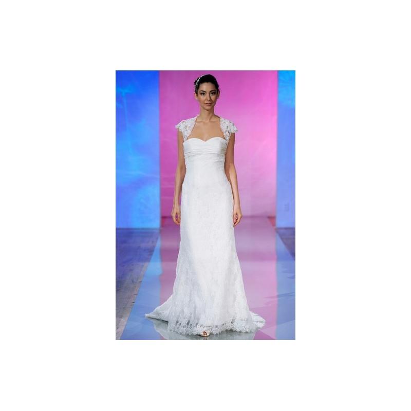 زفاف - Robert Bullock FW13 Dress 9 - Sleeveless Full Length A-Line White Fall 2013 Robert Bullock - Rolierosie One Wedding Store