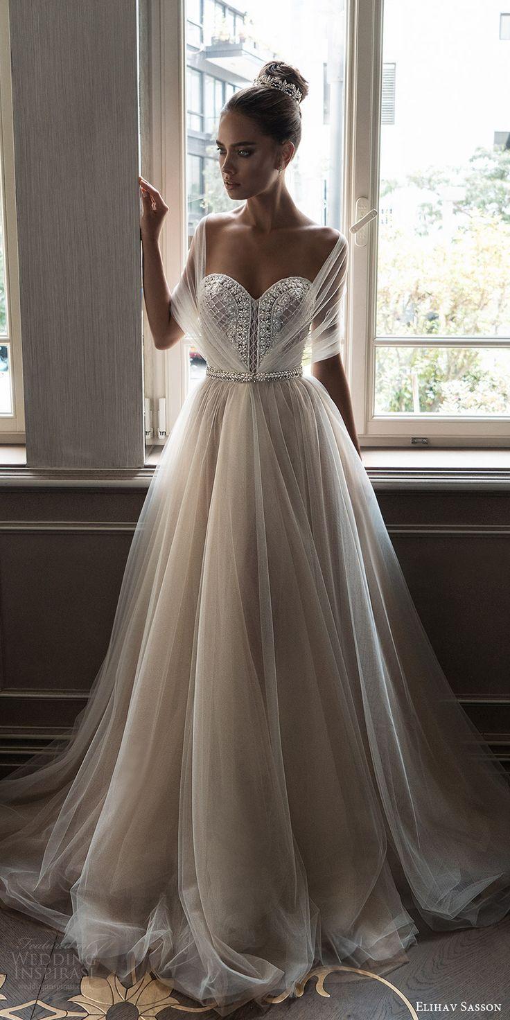 Wedding - Elihav Sasson 2018 Wedding Dresses — “Vintage Jewellery” Bridal Collection