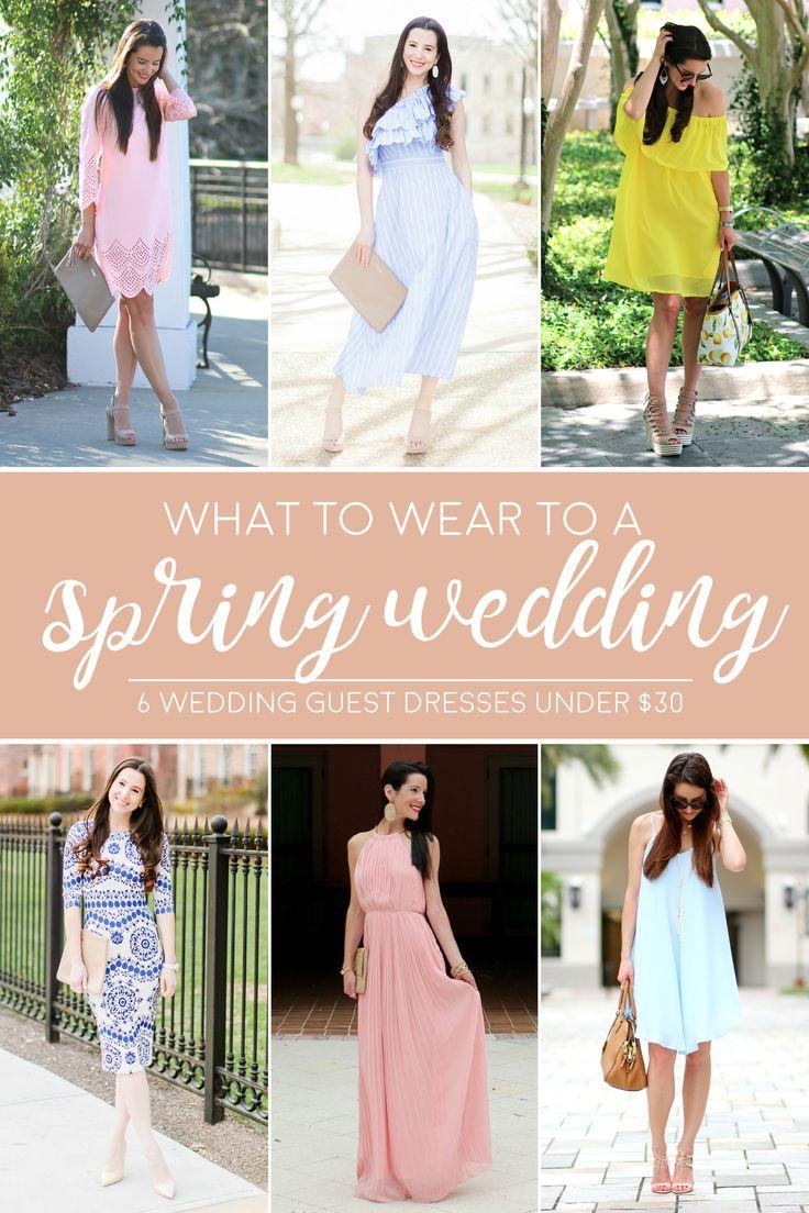 Hochzeit - 6 Of The Best Dresses To Wear To A Spring Wedding Under $30