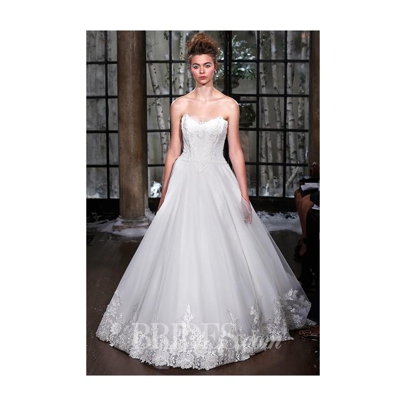 Свадьба - Ines Di Santo - Fall 2015 - Palermo Strapless Tulle Ballgown Bodice Sweetheart Wedding Dress - Stunning Cheap Wedding Dresses