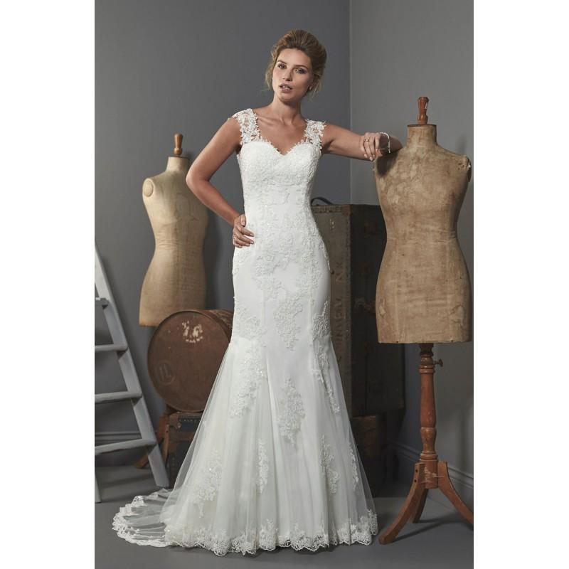 Wedding - Romantica Dallas by Opulence Bridal - Lace Floor Sweetheart  Straps Fit and Flare Wedding Dresses - Bridesmaid Dress Online Shop