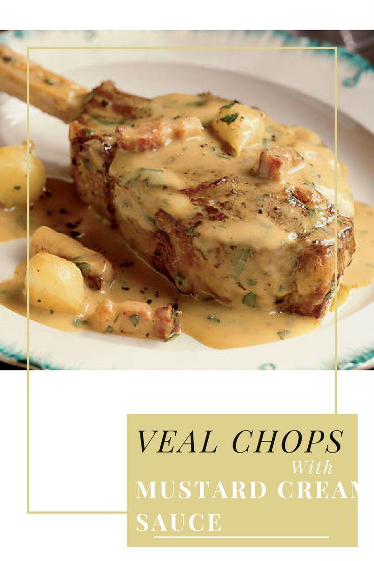 Hochzeit - Veal Chops With Mustard Recipe