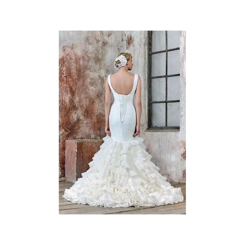 Wedding - Maria Salas Novia 2017 Sirena Pico - Tienda nupcial con estilo del cordón