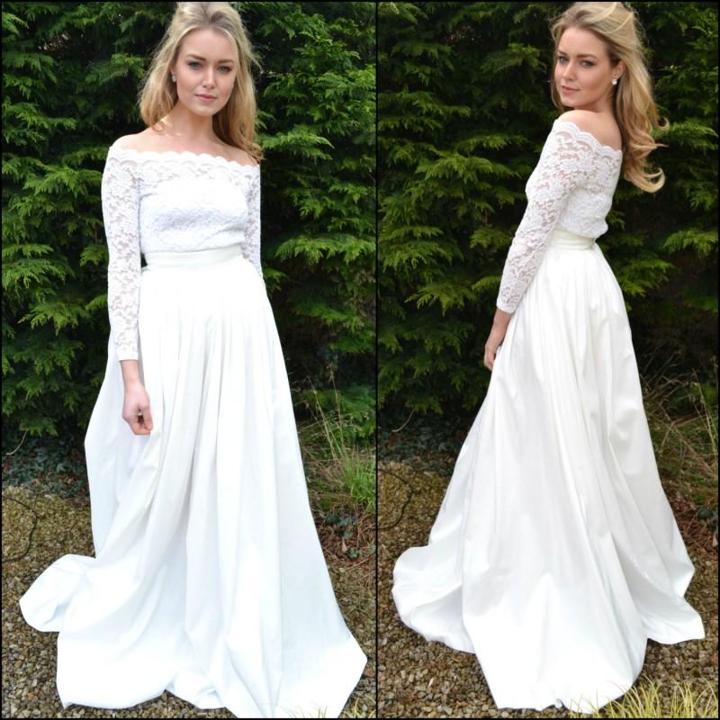 Wedding - Bridal wedding skirt - 'Tia' - luxury bridal skirt in ballgown shape - flows and flatters beautifully! - Hand-made Beautiful Dresses