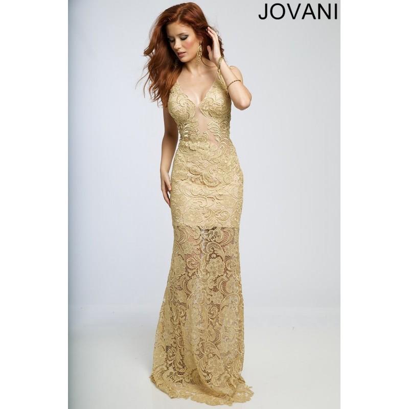 Mariage - Jovani 22251 Sexy Lace Dress - 2018 Spring Trends Dresses