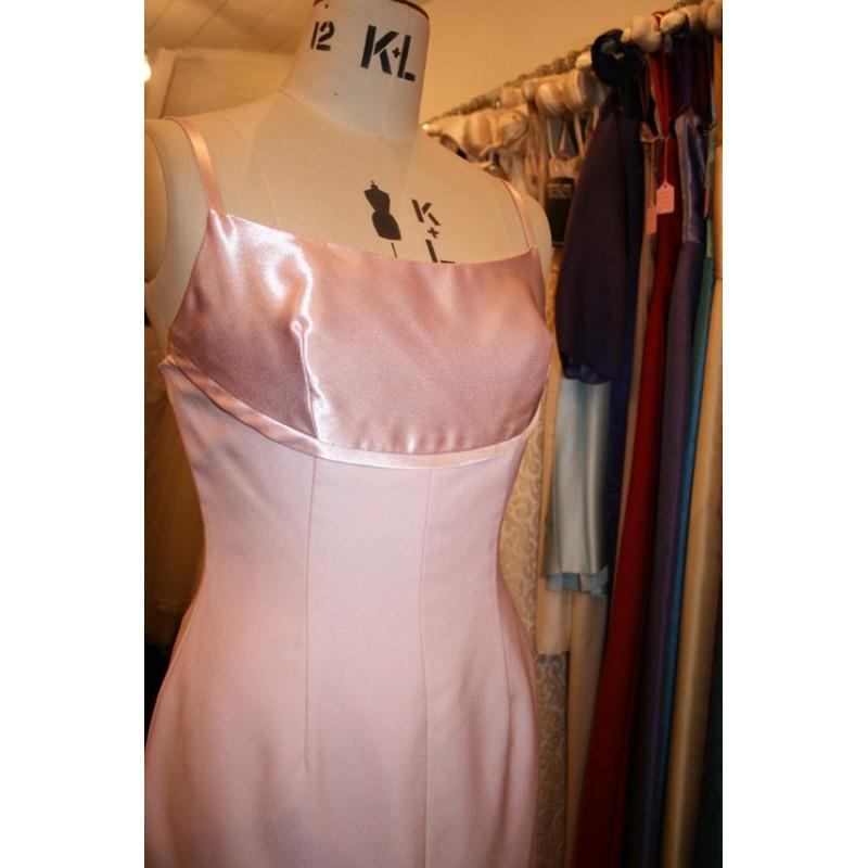 Wedding - Pink Bridesmaid Dress - Hand-made Beautiful Dresses