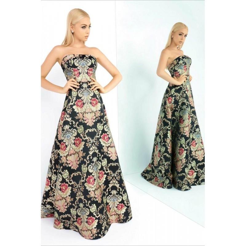 زفاف - Ieena for Mac Duggal - Bustier Gown Style 25436I - Designer Party Dress & Formal Gown