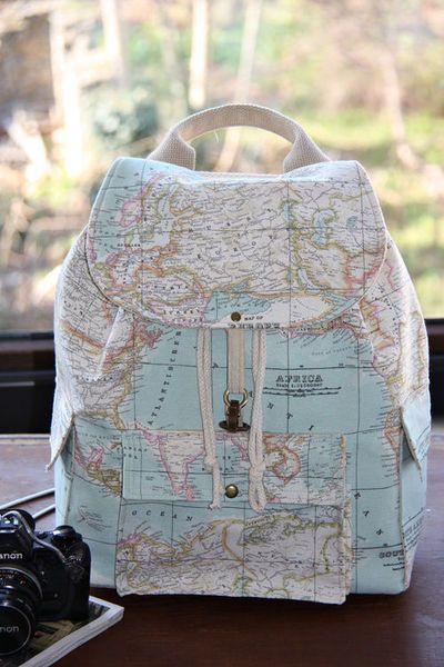 Wedding - World Map Prints Backpack/Atlas Large Backpack/Travel,School,Daily Backpack/Unisex Rucksack /Earth