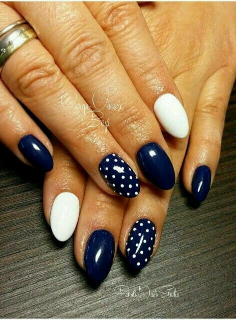Hochzeit - 55 Truly Inspiring Easy Dotted Nail Art Designs For Everyday Fashion