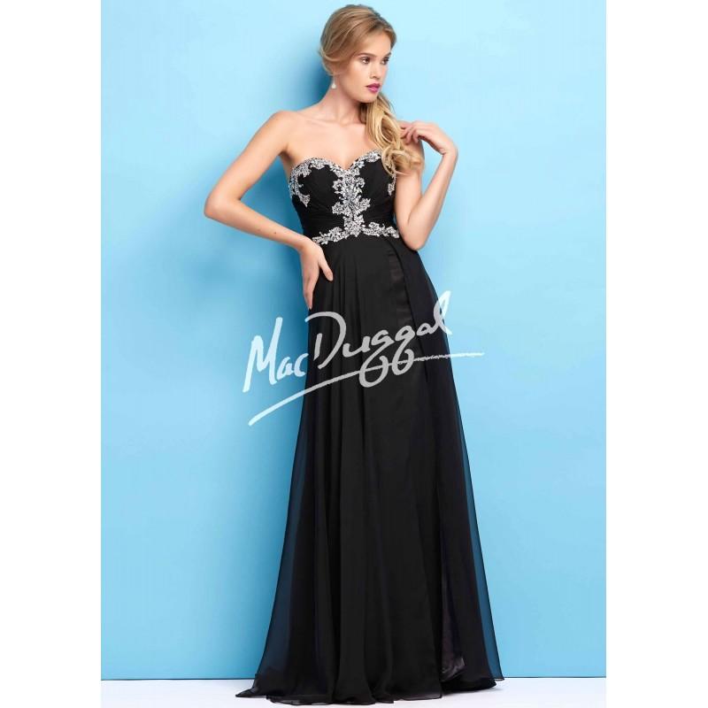 Mariage - Mac Duggal 64625 Chiffon Evening Gown - 2018 Spring Trends Dresses