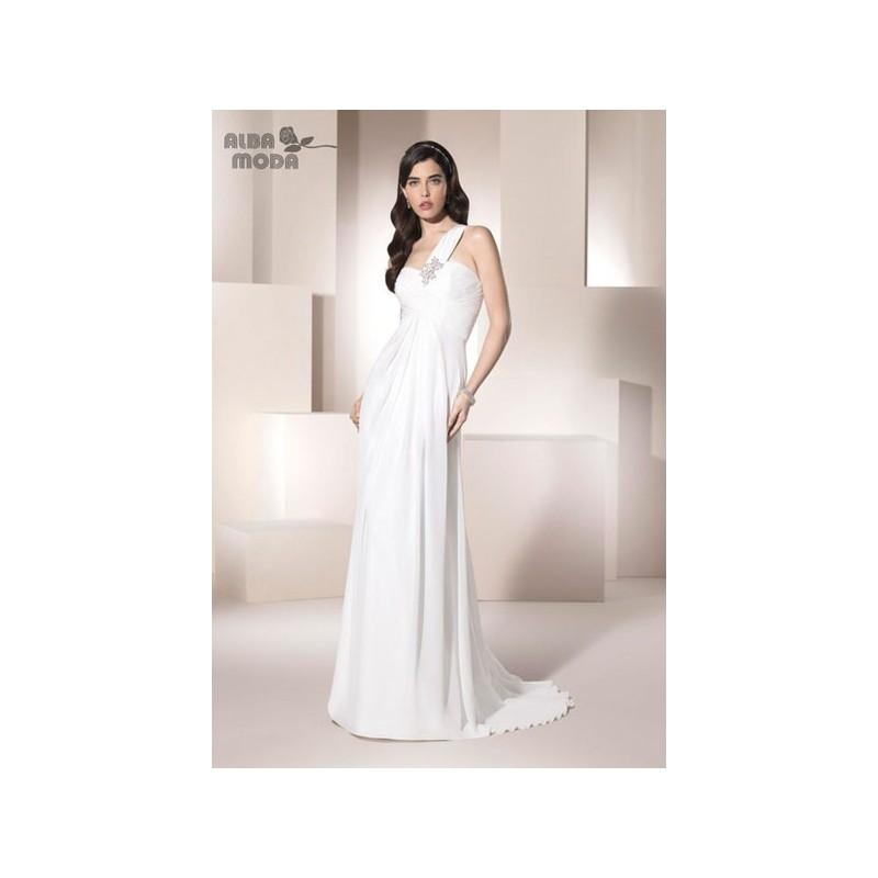 Свадьба - Vestido de novia de Alba Moda Modelo N15420 - 2015 Imperio Otros Vestido - Tienda nupcial con estilo del cordón