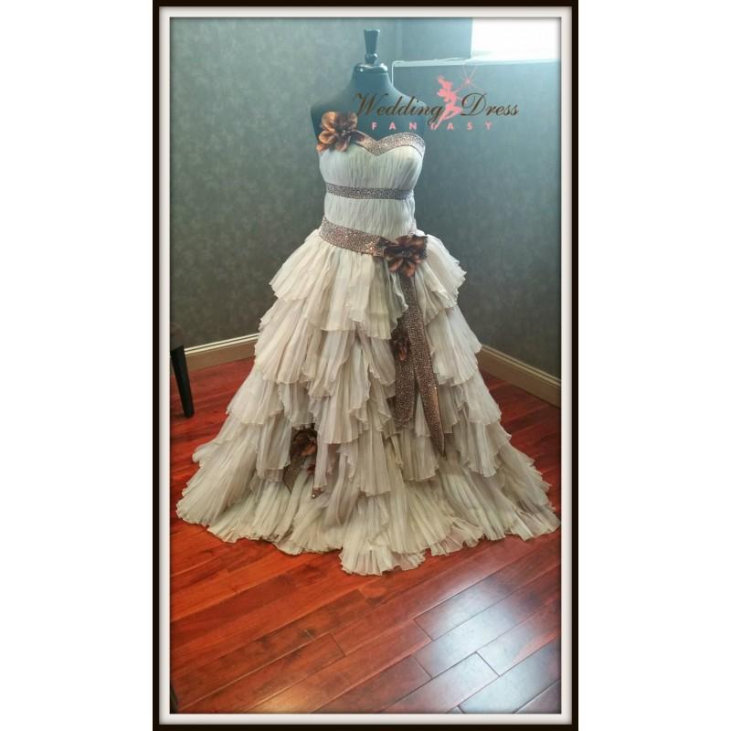 زفاف - Steampunk Wedding Dress Custom Made Rustic Bridal Gown with Optional Sprockets and Gears - Hand-made Beautiful Dresses
