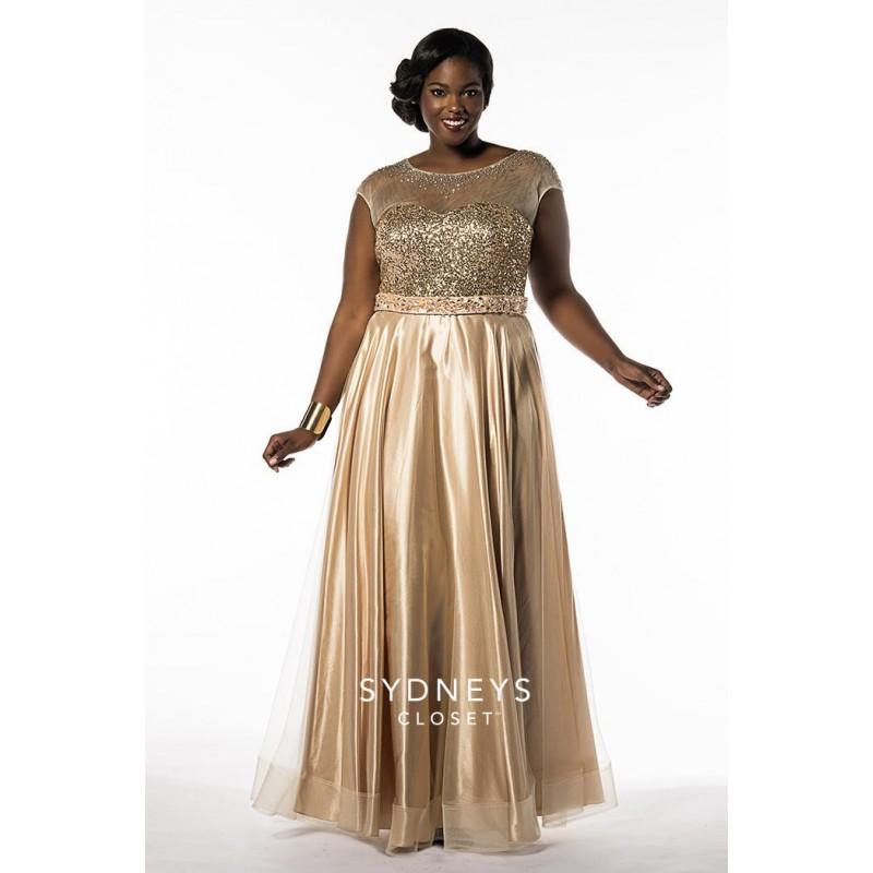 Hochzeit - Sydney's Closet Plus Size Prom SC7162 - Branded Bridal Gowns