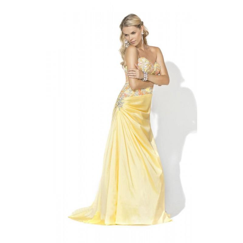 زفاف - Blush - X013 Strapless Sweetheart Evening Gown - Designer Party Dress & Formal Gown