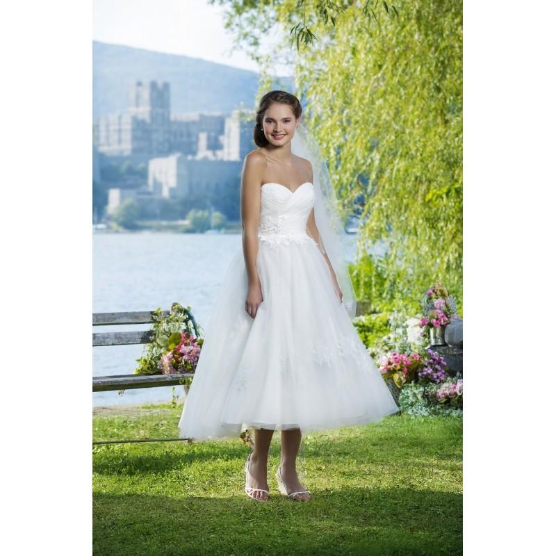 Hochzeit - Robes de mariée Sweetheart 2016 - 6085 - Robes de mariée France