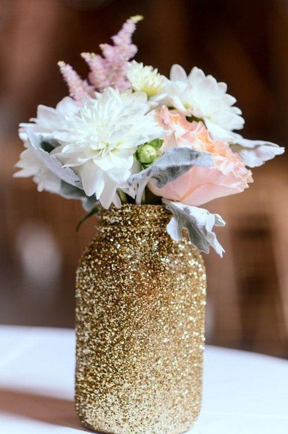 زفاف - 30 Best   Cheap Rustic Mason Jar Wedding Ideas
