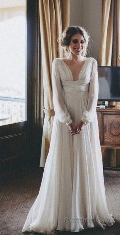 Mariage - 139 Ideas For Fall 2017 Wedding Dress Trends (75)