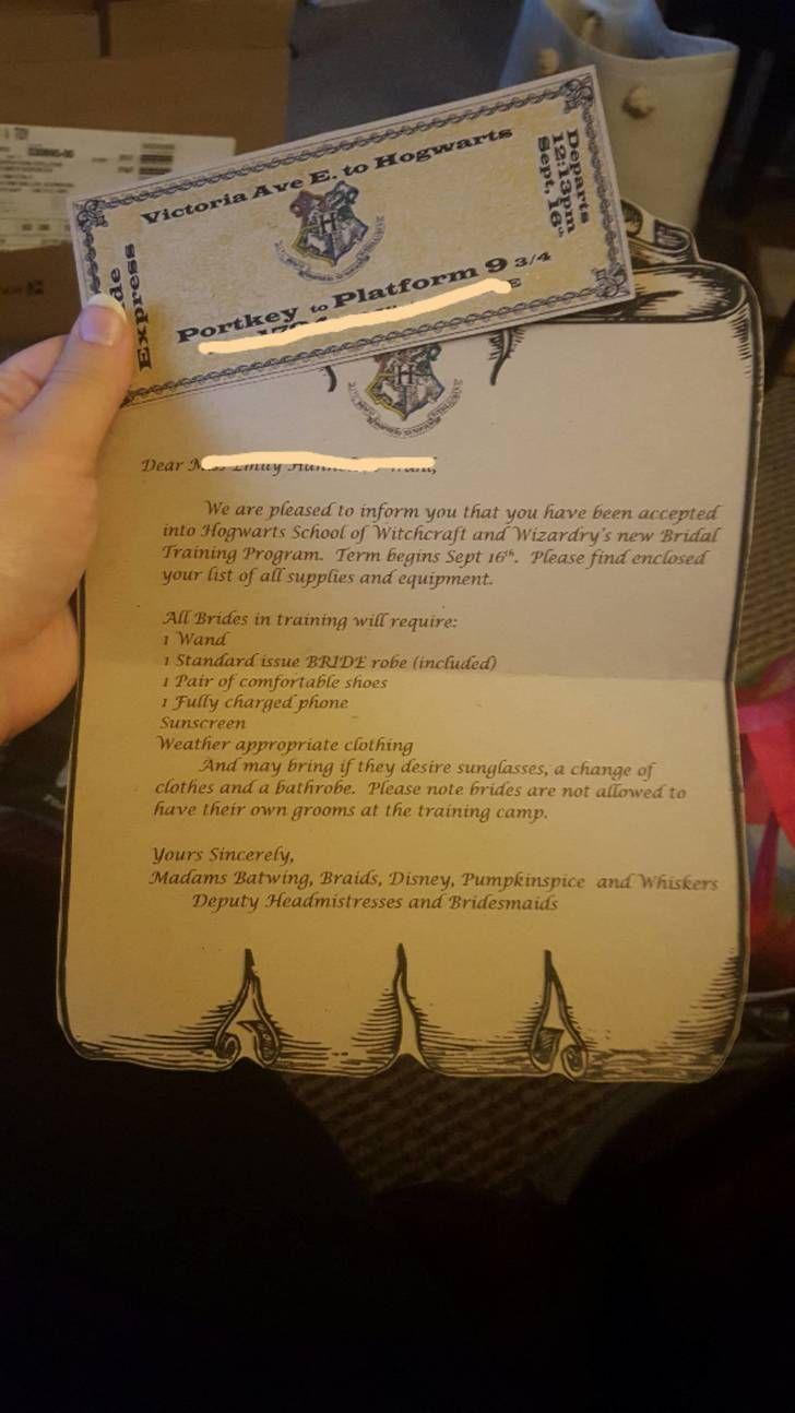 Mariage - This Harry Potter Bachelorette Party Sounds Amazing