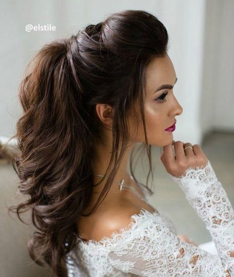 زفاف - 10 Beautiful Wedding Hairstyles For Brides - Femininity Bridal Hairstyle Ideas