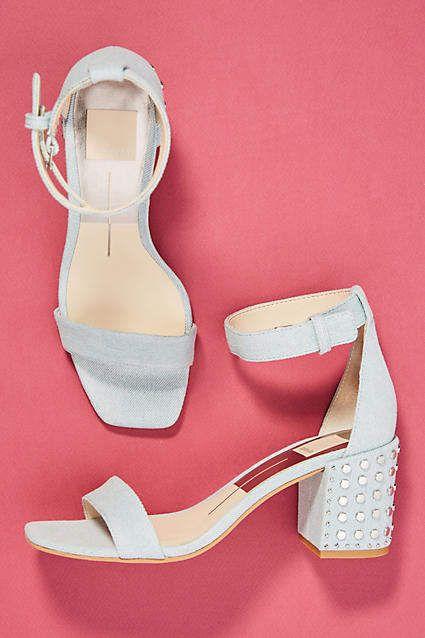زفاف - Dolce Vita Studded Heel Sandals