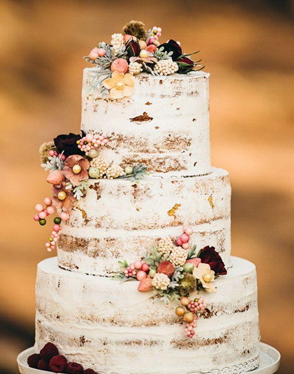 زفاف - 20  Rustic Country Wedding Cakes For The Perfect Fall Wedding