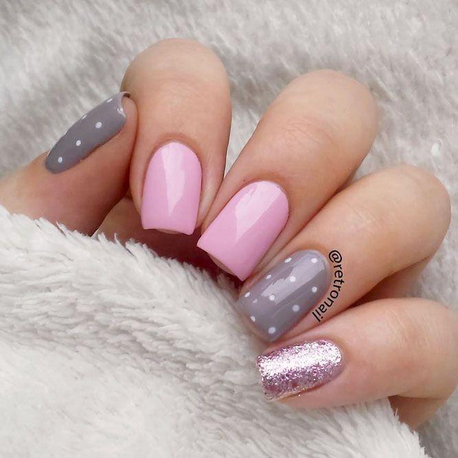 27 Simple Nail Designs For Short Nails To Do At Home 2853123 Weddbook