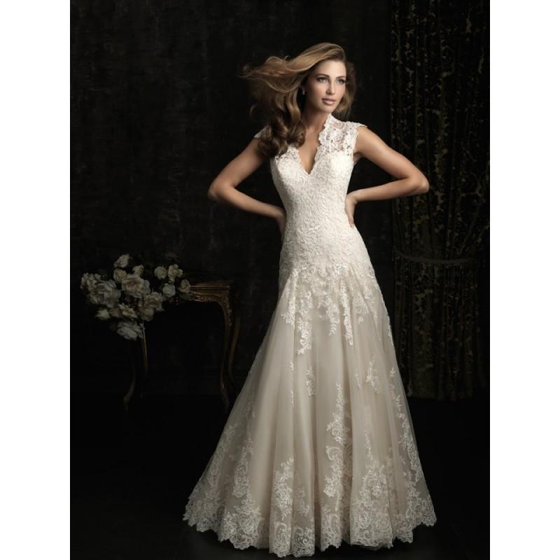 زفاف - Allure Bridals 8965 Lace A-Line Wedding Dress - Crazy Sale Bridal Dresses