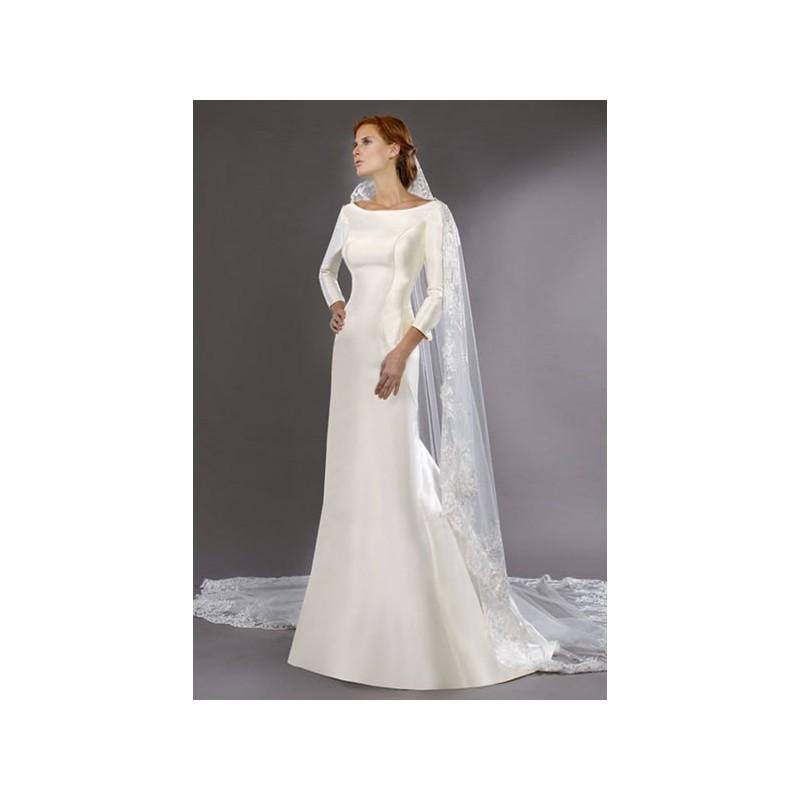 Wedding - Vestido de novia de Marga Sánchez Modelo Clasico - Tienda nupcial con estilo del cordón