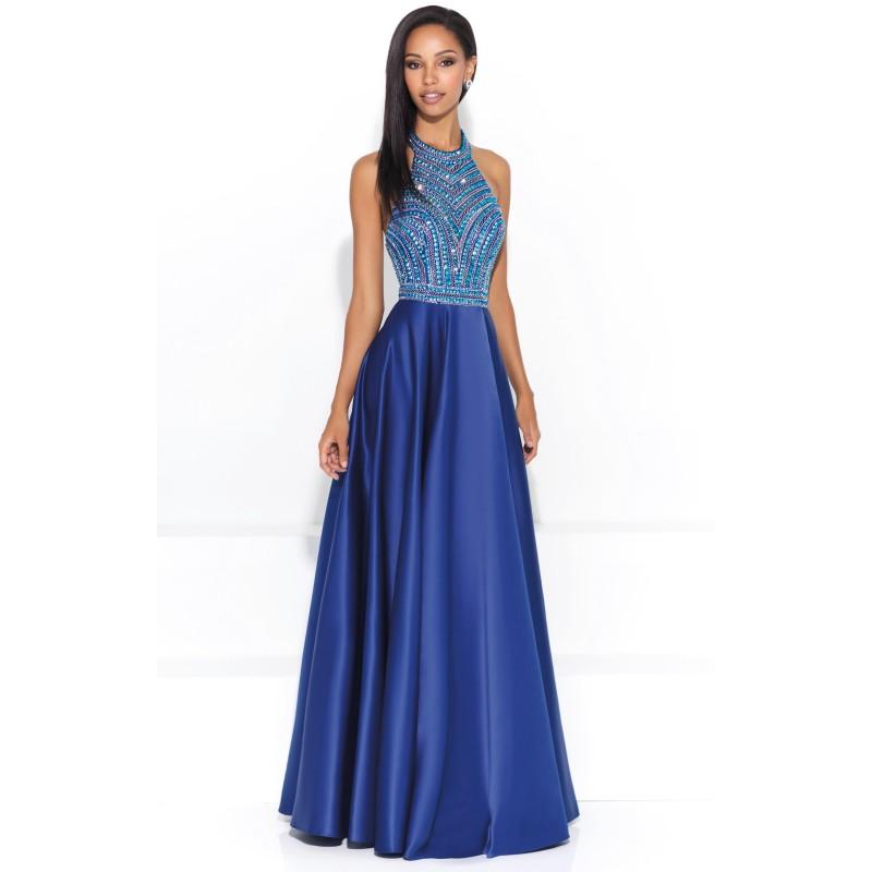 Mariage - Fuchsia Madison James 17-250 Prom Dress 17250 - A Line Long Open Back Dress - Customize Your Prom Dress