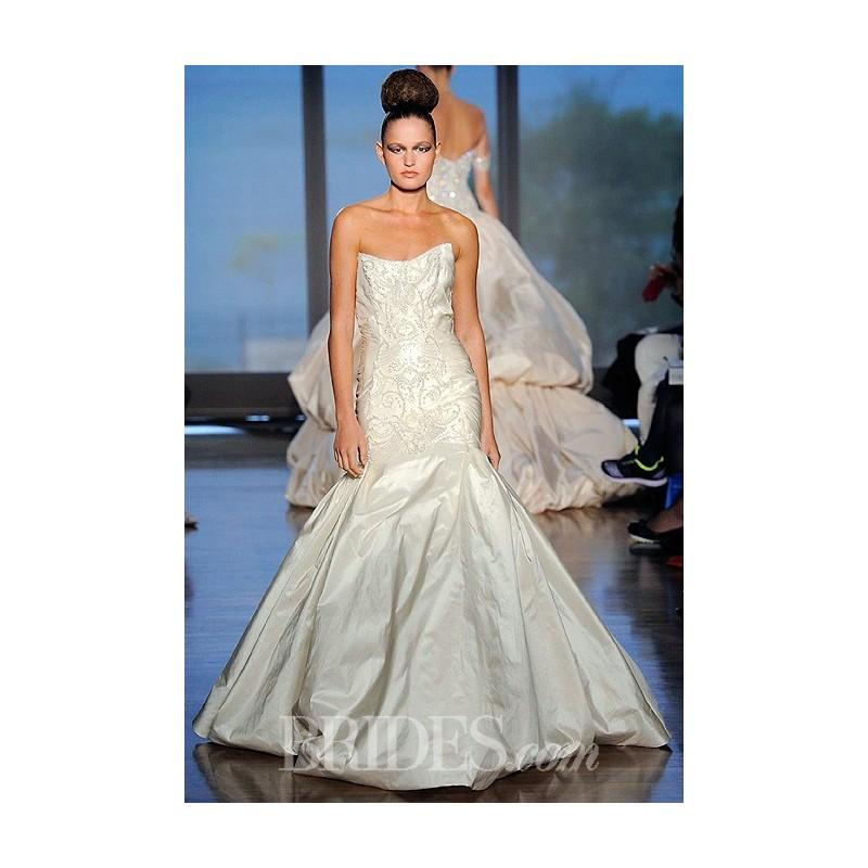 Wedding - Ines Di Santo - Fall 2014 - Chara Strapless Silk Taffeta Mermaid Wedding Dress - Stunning Cheap Wedding Dresses