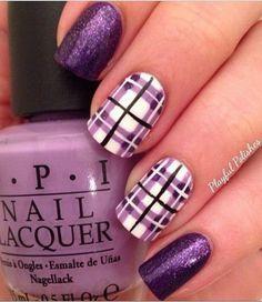 زفاف - 16 Fabulous Purple Nail Designs To Try