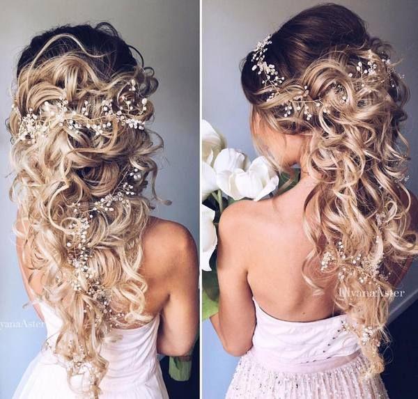 Hochzeit - Ulyana Aster Long Bridal Hairstyles For Wedding