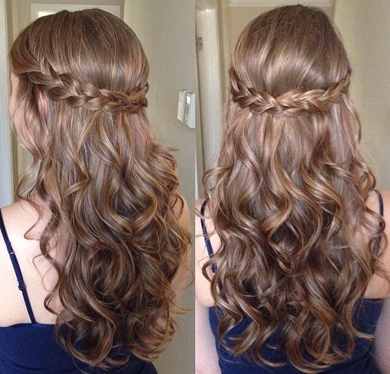 Mariage - 47 Easy Half Up Half Down Hairstyles 2017 (Step By Step
