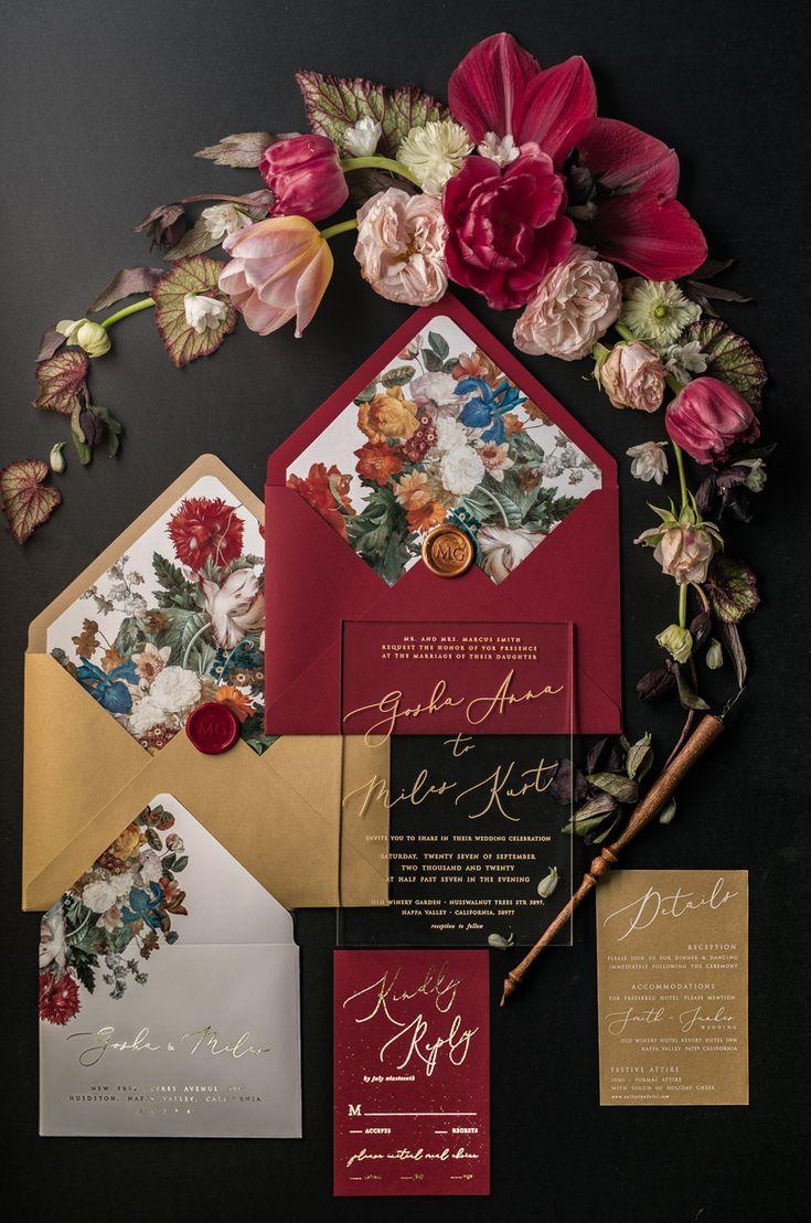 Hochzeit - WEDDING INVITATIONS Calligraphy