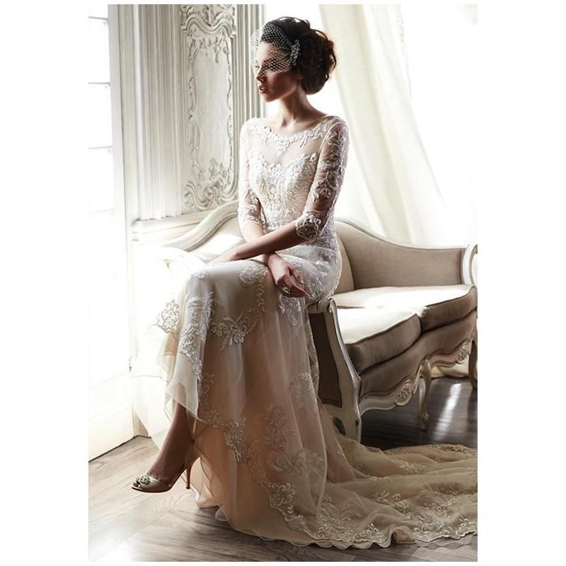 Hochzeit - Maggie Sottero Verina Wedding Dress - The Knot - Formal Bridesmaid Dresses 2018