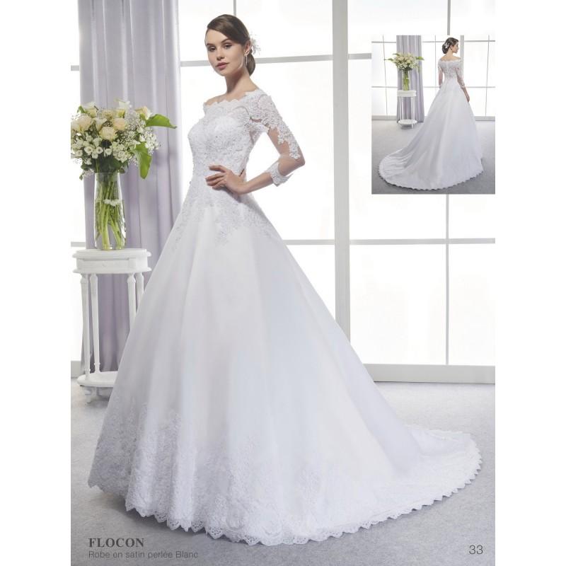 Wedding - Robes de mariée Annie Couture 2018 - Flocon - Robes de mariée France