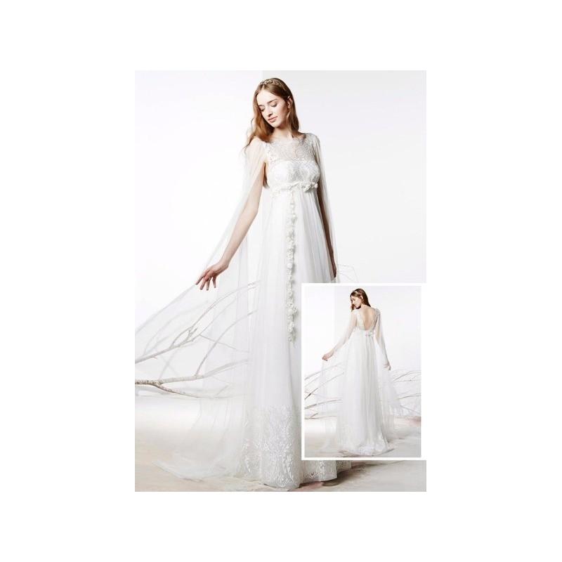 Wedding - Vestido de novia de Raimon Bundó Modelo Romance - 2016 Imperio Otros Vestido - Tienda nupcial con estilo del cordón