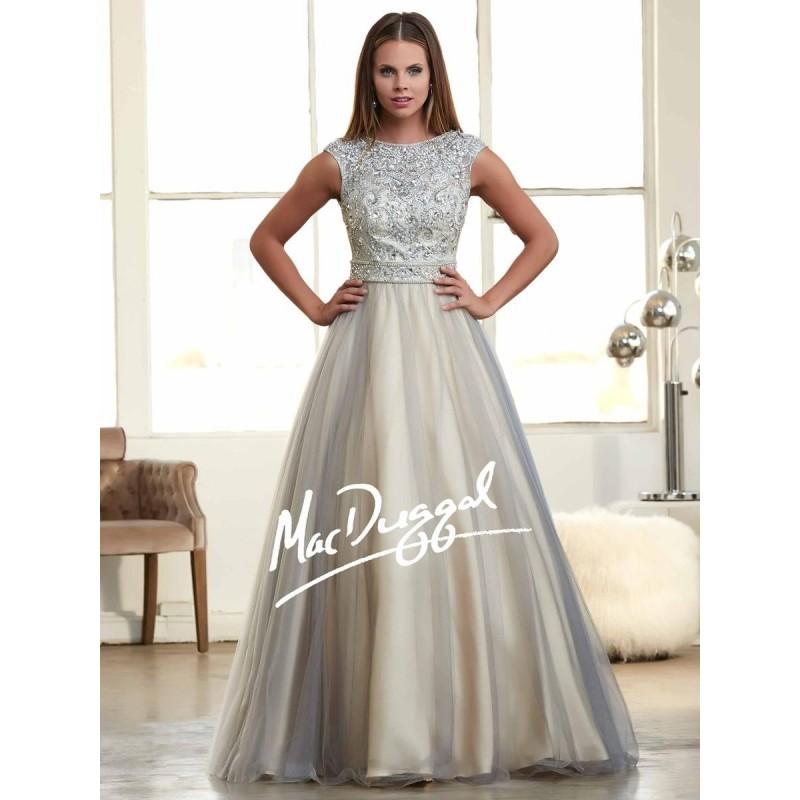 Hochzeit - Mac Duggal 82369H Graceful Ball Gown - Brand Prom Dresses