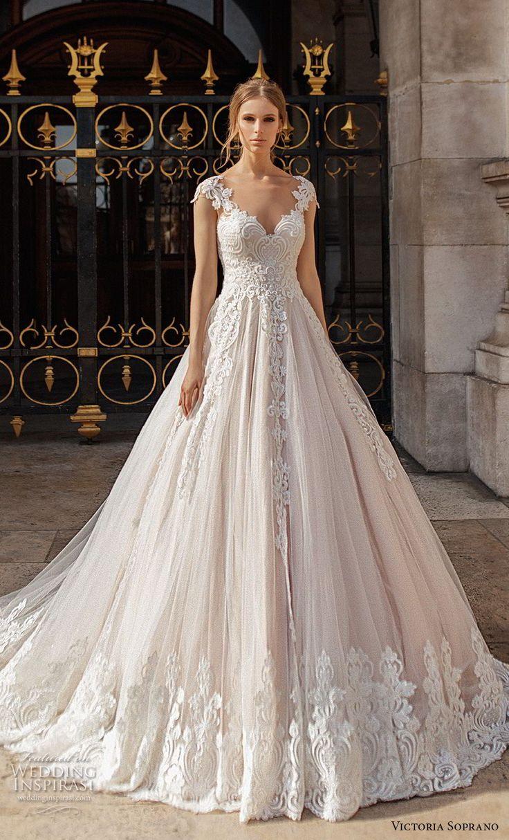Mariage - Victoria Soprano 2019 Wedding Dresses — “Love In Paris” Bridal Collection
