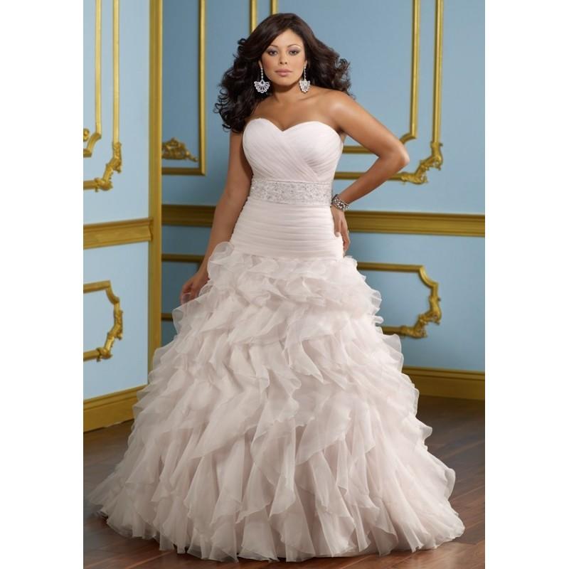 زفاف - Mori Lee Julietta 3118 Plus Size Wedding Dress - Crazy Sale Bridal Dresses