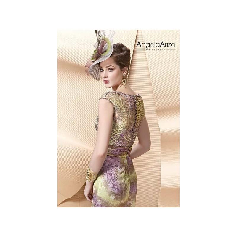 Свадьба - Vestido de fiesta de Angela Ariza Modelo A1705 (espalda) - 2015 Vestido - Tienda nupcial con estilo del cordón