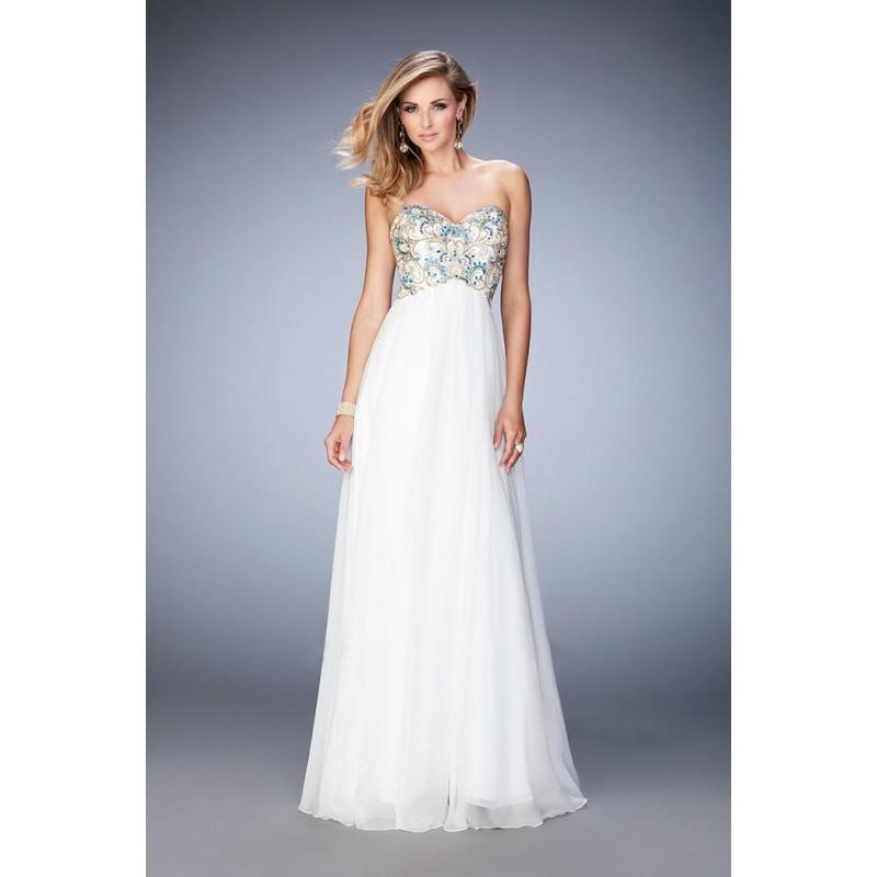 Hochzeit - GiGi - 22926 Bejeweled Strapless Sweetheart Gown - Designer Party Dress & Formal Gown