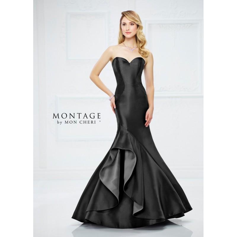 Свадьба - Montage by Mon Cheri 217938 Evening Dress - 2018 New Wedding Dresses