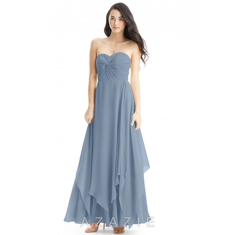 Mariage - Dusty_blue Azazie Ginette - Charming Bridesmaids Store