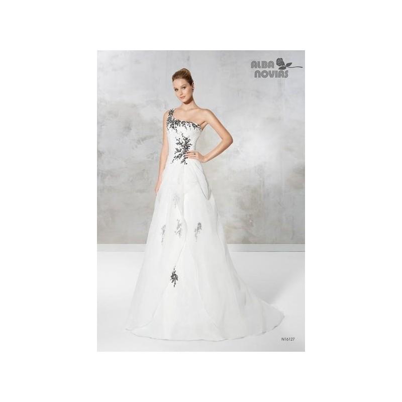 Свадьба - Vestido de novia de Alba Moda Modelo N16127 - 2015 Evasé Otros Vestido - Tienda nupcial con estilo del cordón