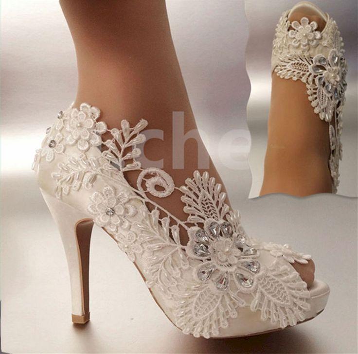 زفاف - 55  Comfortable Wedding Shoes Inspiration