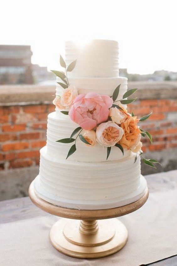 Свадьба - 20 Sweetest Buttercream Wedding Cakes