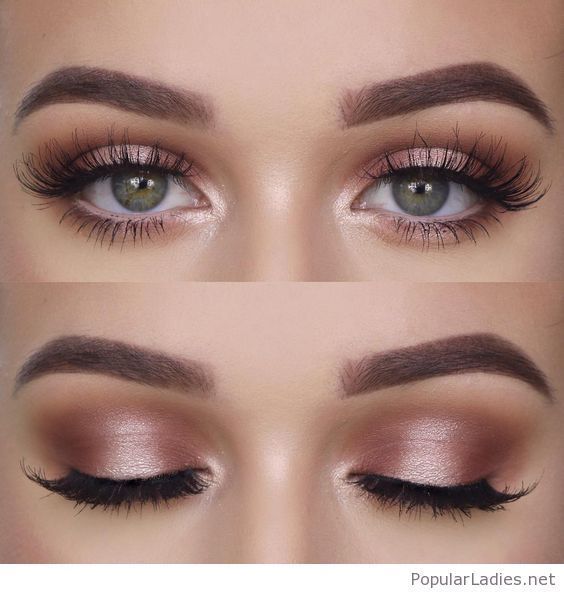 Свадьба - Natural Makeup For Green Eyes, Love It