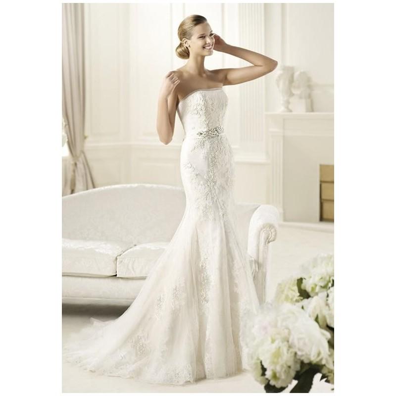 Hochzeit - PRONOVIAS DICIEMBRE Wedding Dress - The Knot - Formal Bridesmaid Dresses 2018