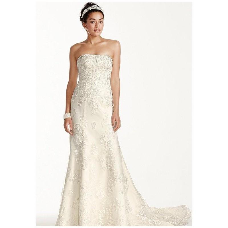 Свадьба - Oleg Cassini at David's Bridal Oleg Cassini Style CWG707 Wedding Dress - The Knot - Formal Bridesmaid Dresses 2018